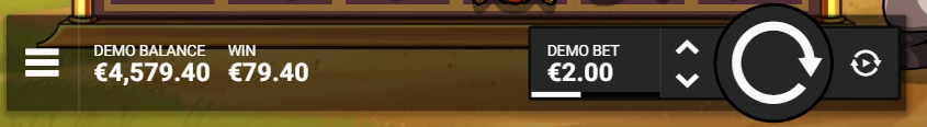 Le pharaoh interface.